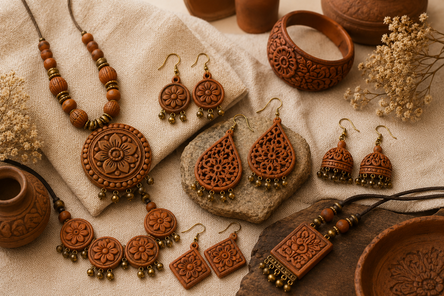 The Story Behind Terracotta Jewelry and Its Timeless Appeal