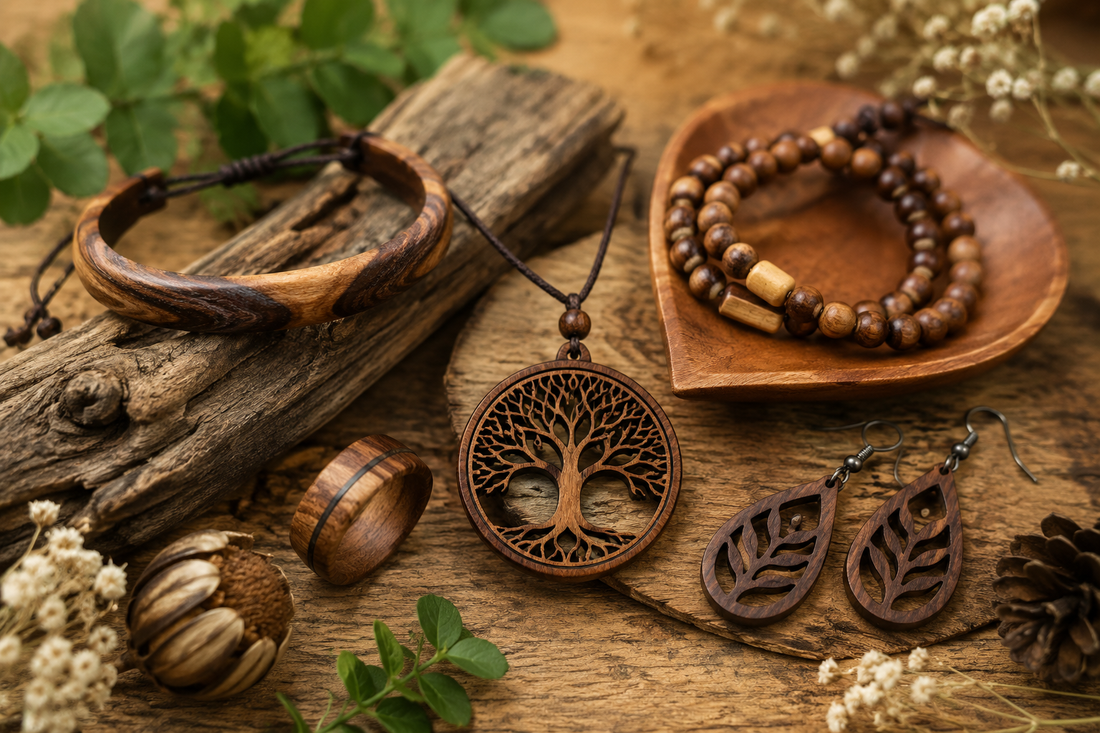 Exploring the Charm of Wooden Handmade Jewelry: Where Nature Meets Art