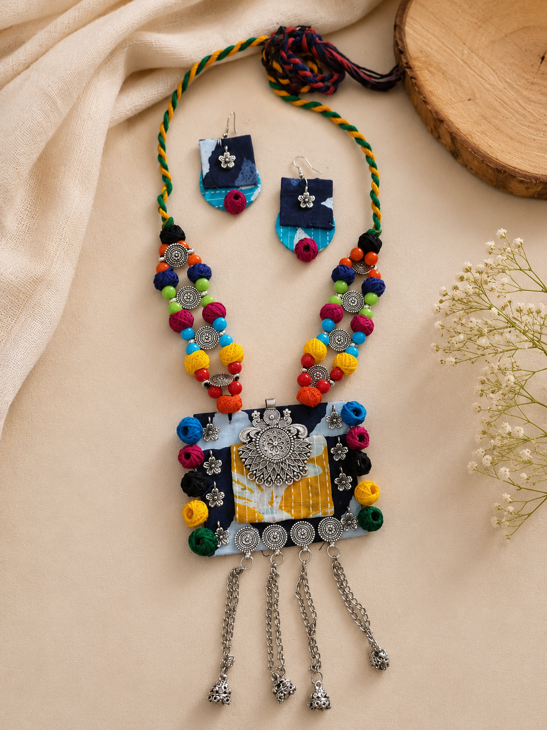 Vasudha Artisan Necklace Set