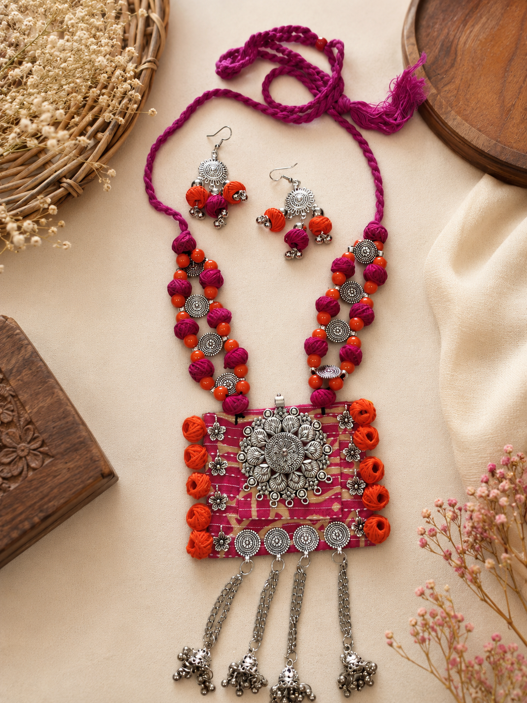 Mridula Artisan Necklace Set