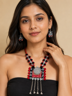 Indrani Artisan Necklace Set