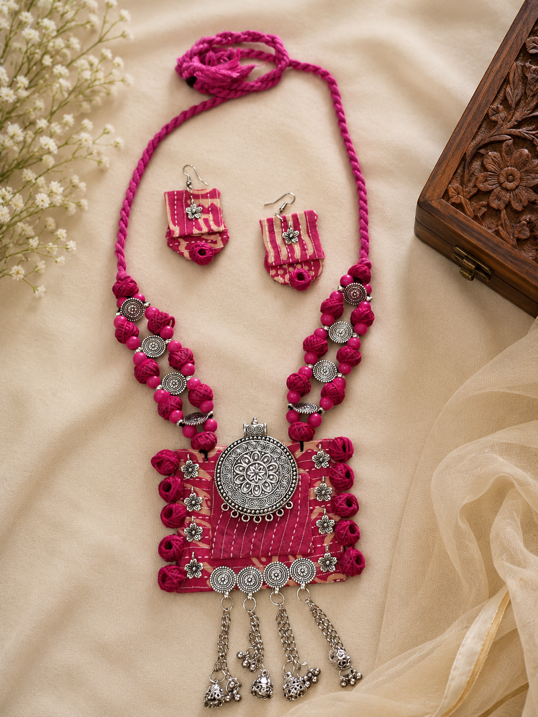 Indrani Artisan Necklace Set