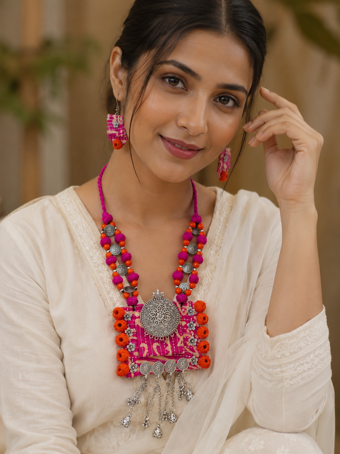 Indrani Artisan Necklace Set