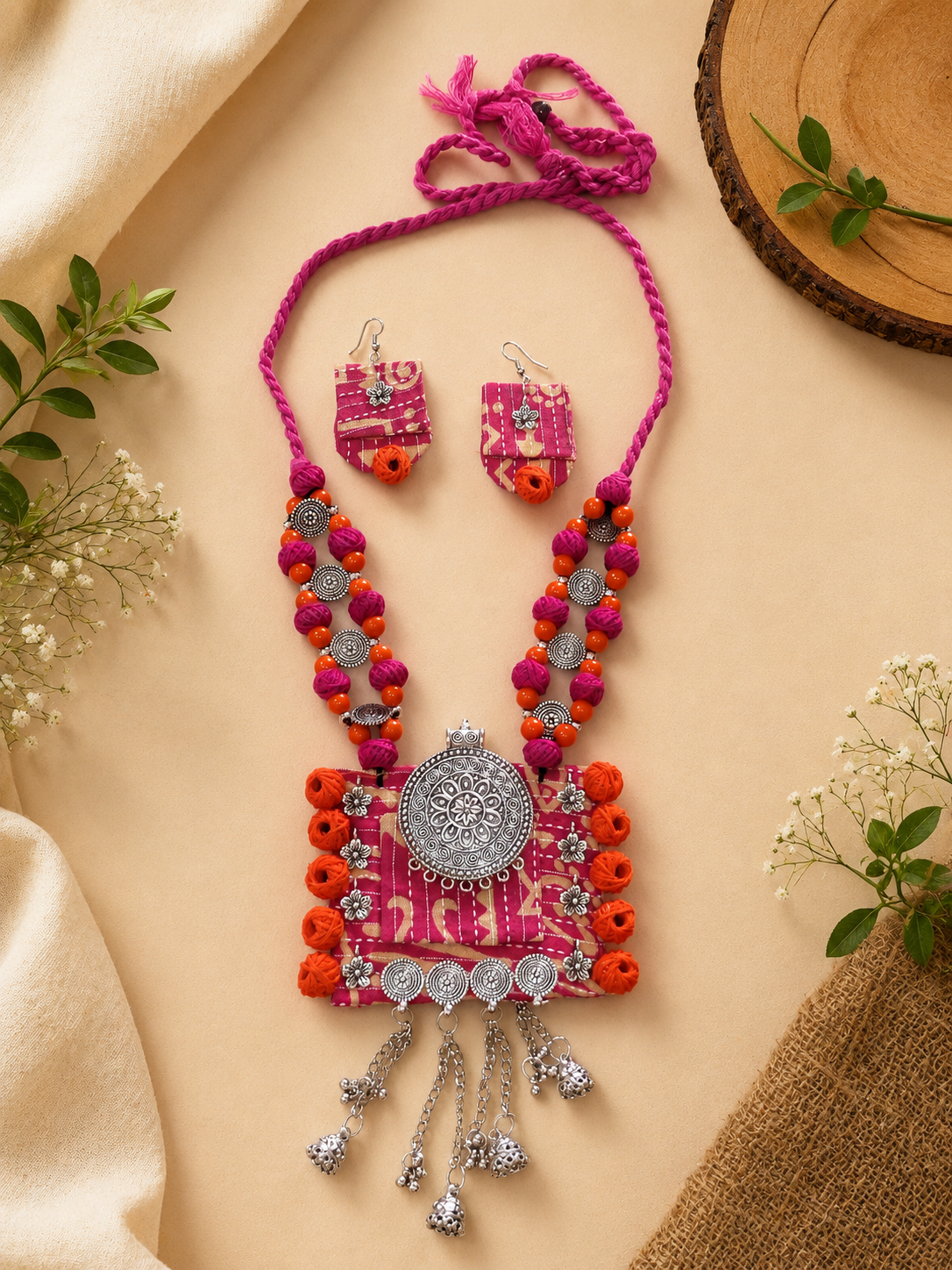 Indrani Artisan Necklace Set