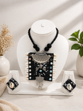Kaudi Tribal Fabric Necklace Set