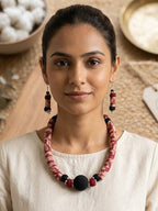 Ruhani Fabric Choker Set