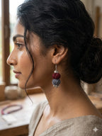 Jhumka Thread Necklace Set