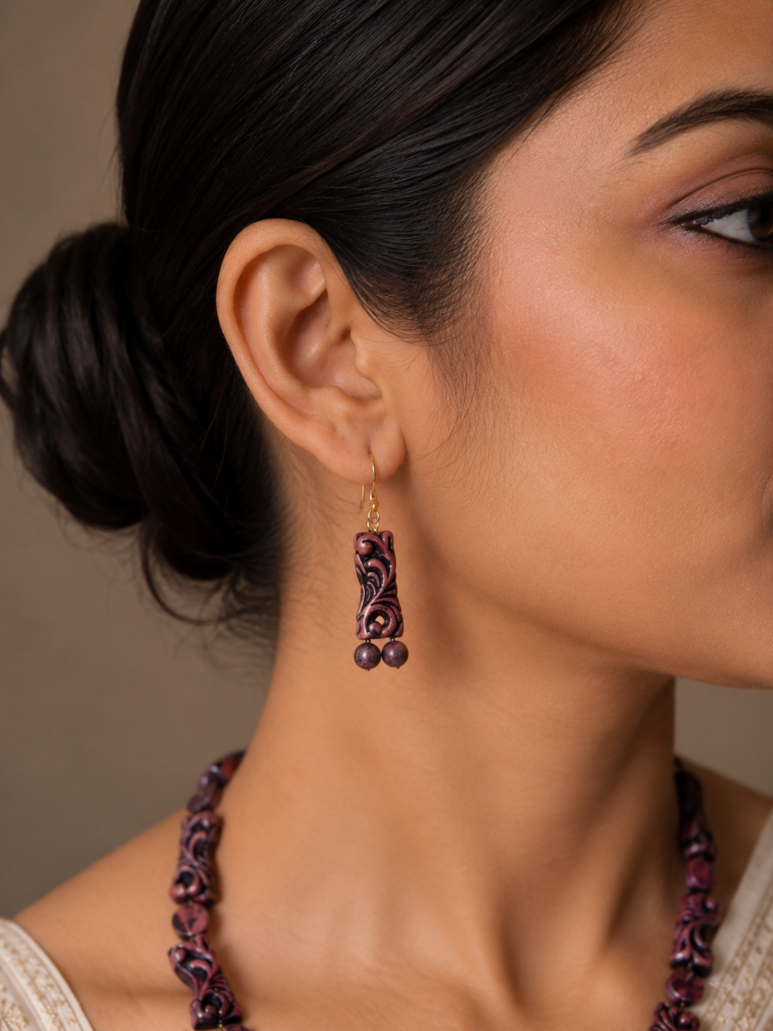 Vighnahara Antique Necklace Set