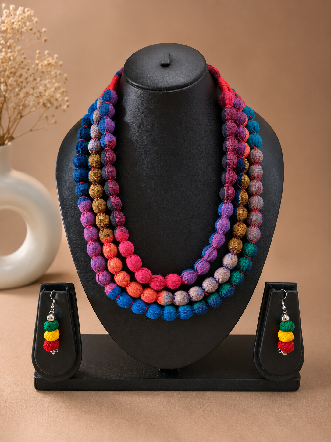 Rangrez MultiLayer Beaded Necklace Set