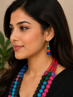 Rangrez MultiLayer Beaded Necklace Set