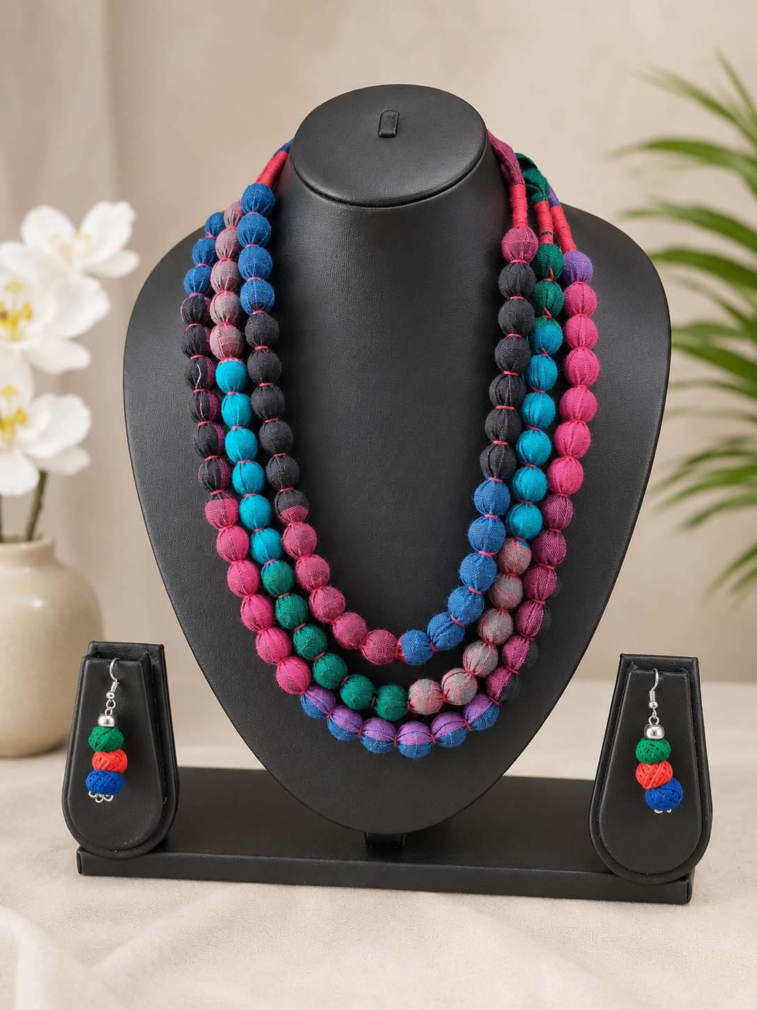 Rangrez MultiLayer Beaded Necklace Set