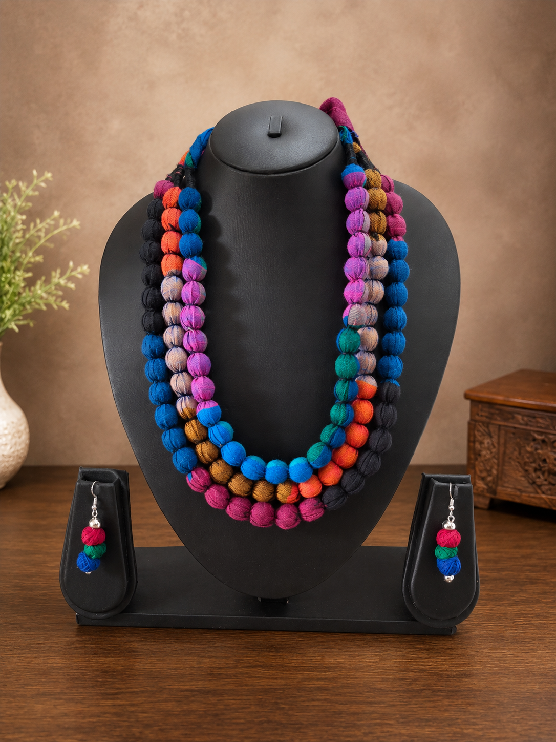 Rangrez MultiLayer Beaded Necklace Set