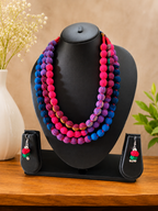 Rangrez MultiLayer Beaded Necklace Set