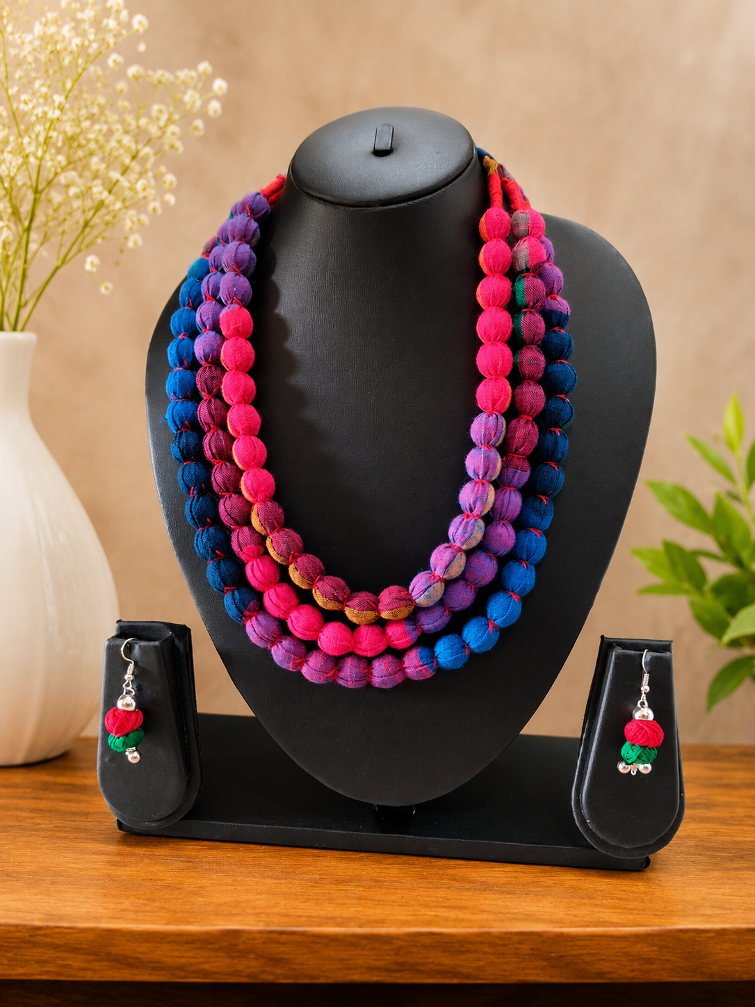 Rangrez MultiLayer Beaded Necklace Set