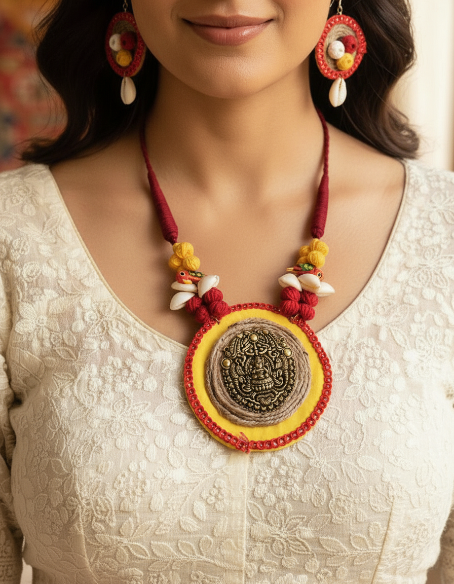 Lakshmi Aura Necklace set