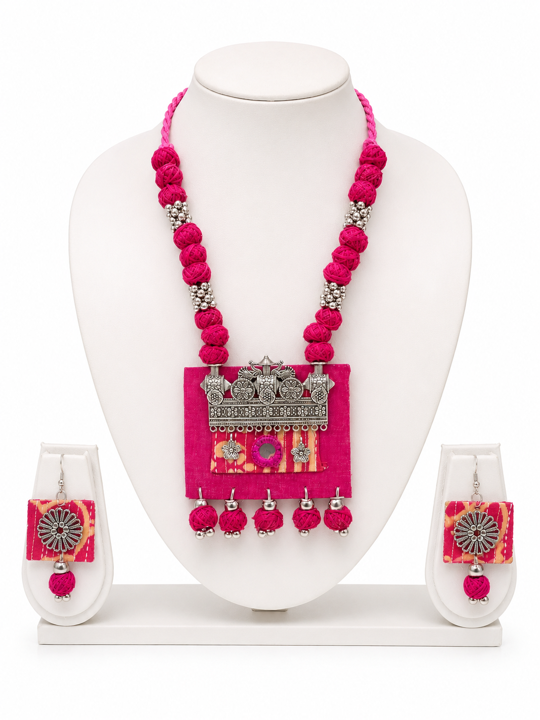 Ajrakh Loom Fusion Set