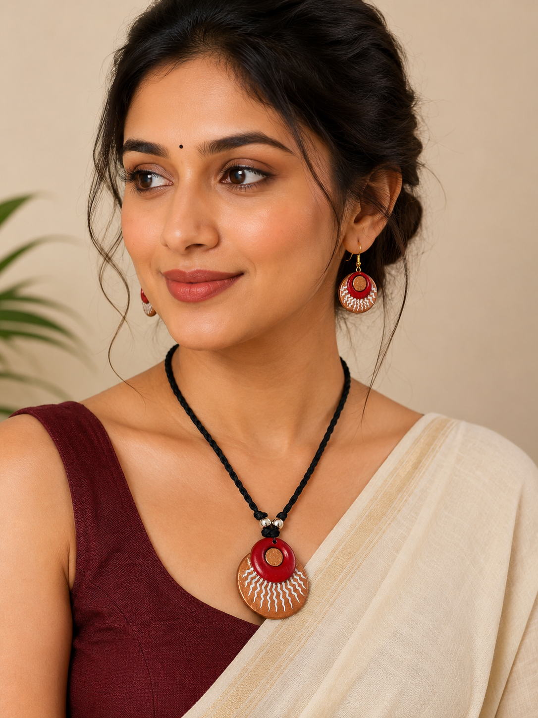 Surya Aura Handcrafted Jewellery Set