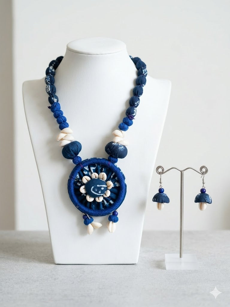 Bohemian Cowrie Shell Necklace Set