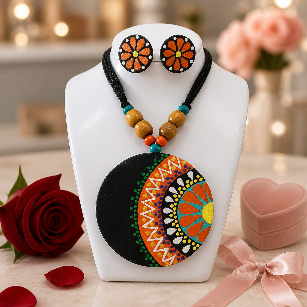 Mandara Statement Necklace Set