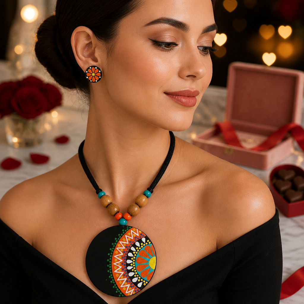 Mandara Statement Necklace Set