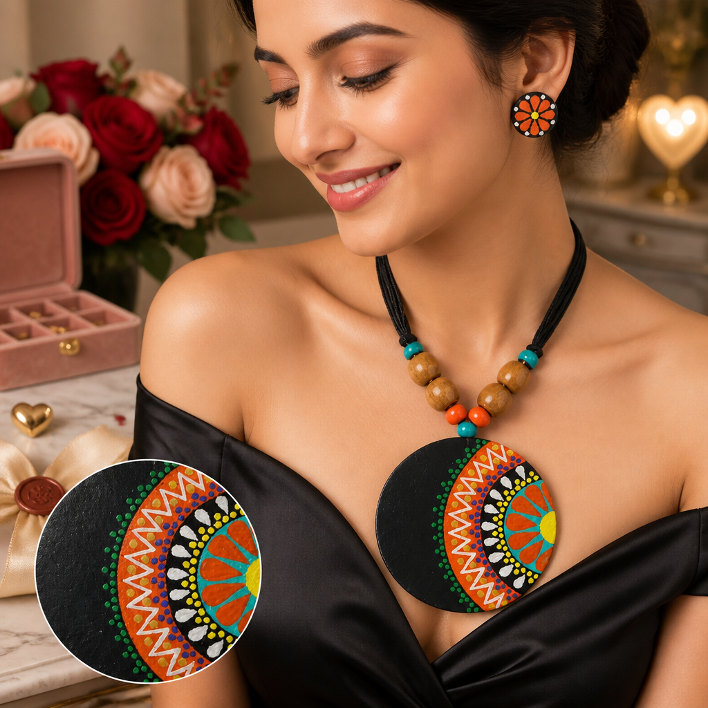 Mandara Statement Necklace Set