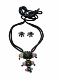 Noir Rang Artisan Necklace Set