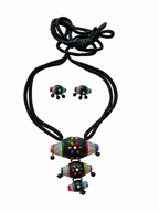 Noir Rang Artisan Necklace Set
