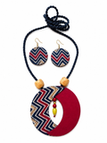 Chevron Muse Statement Jewellery Set