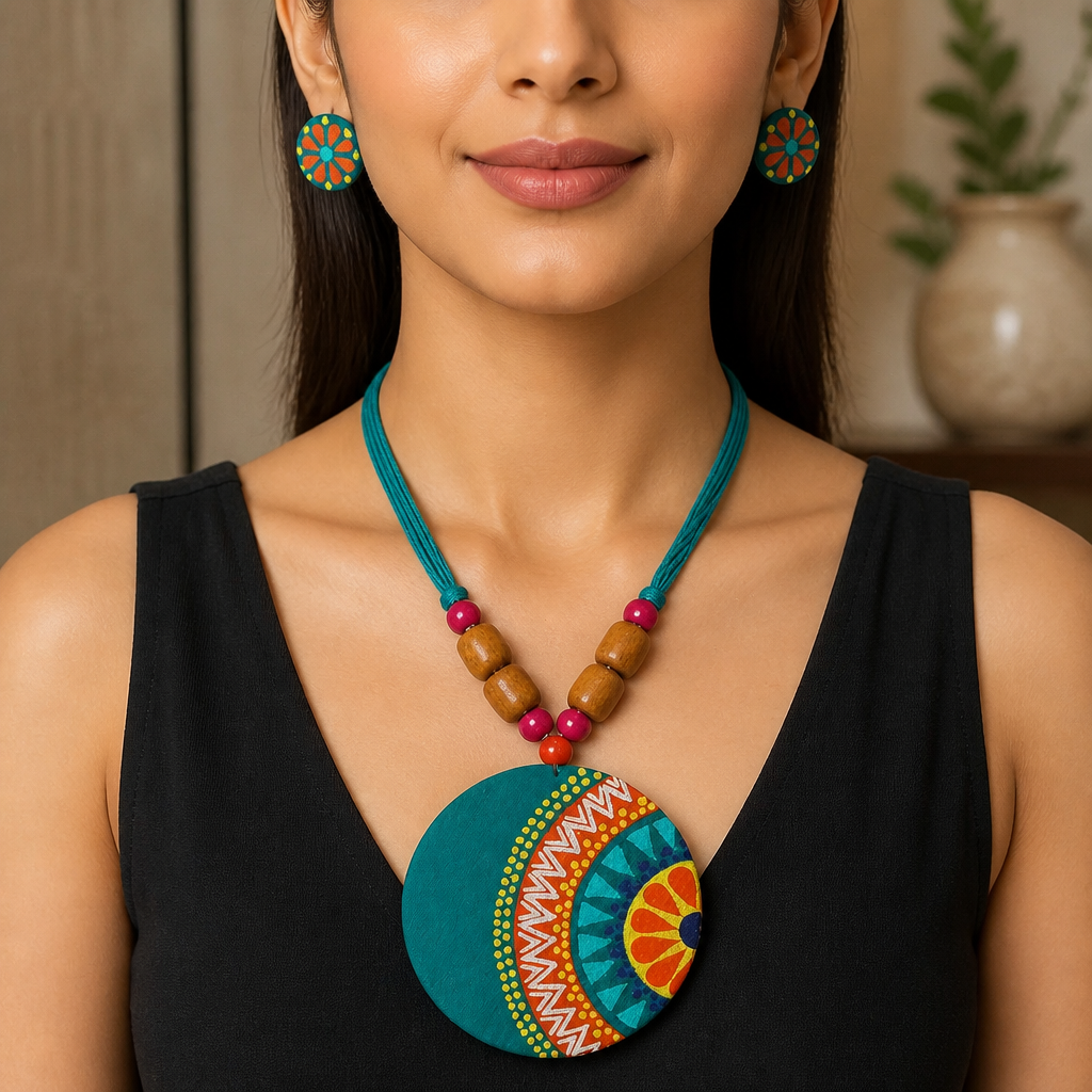Mandara Statement Necklace Set