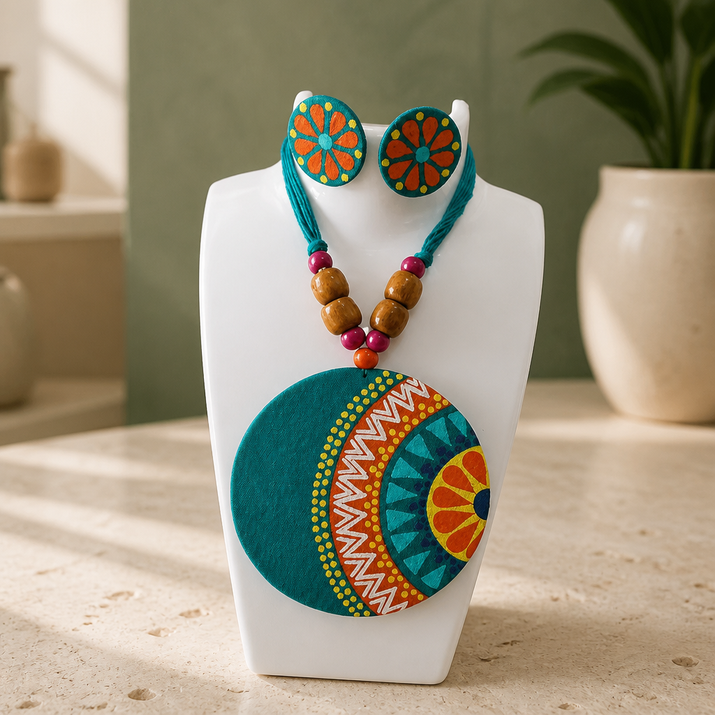 Mandara Statement Necklace Set