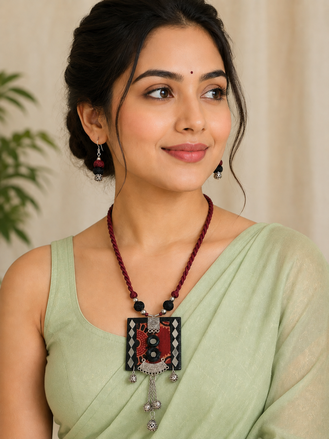 Kashvi Artisan Pendant Set