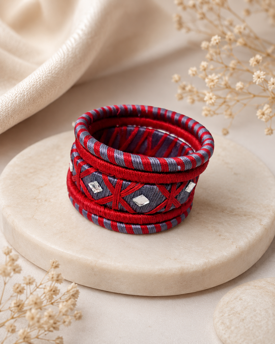 Rang Threa dwork Bangle Set