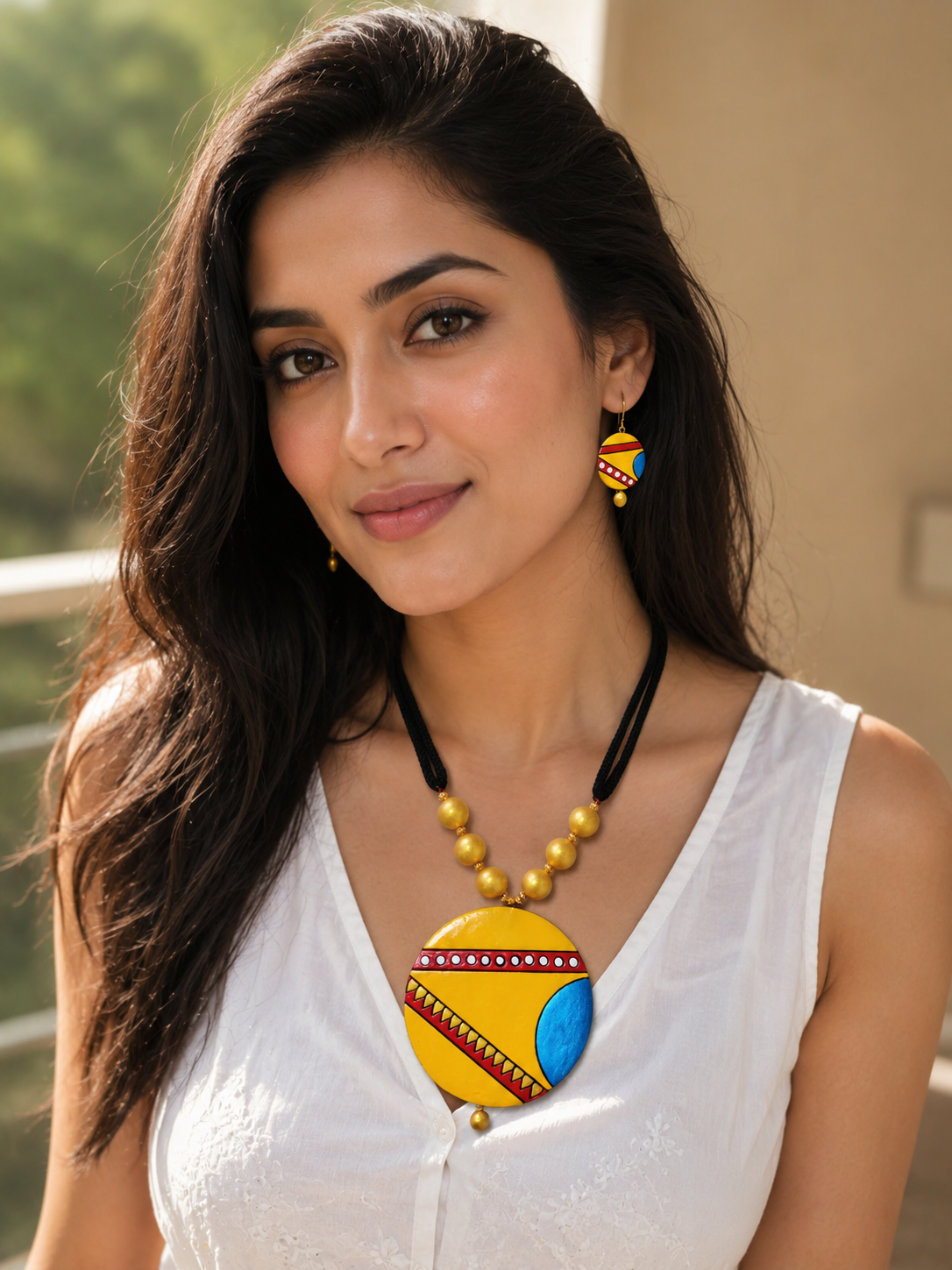 Orbit Artisan Necklace Set