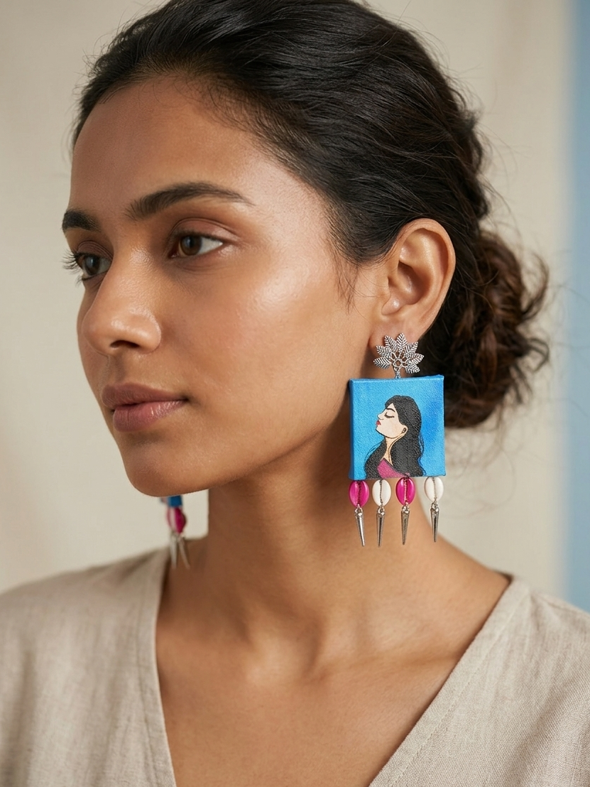 Charisma Canvas Earrings
