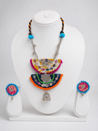 Mirror Muse Tribal Pendant Set