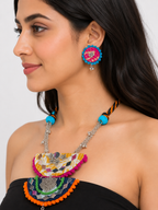 Mirror Muse Tribal Pendant Set