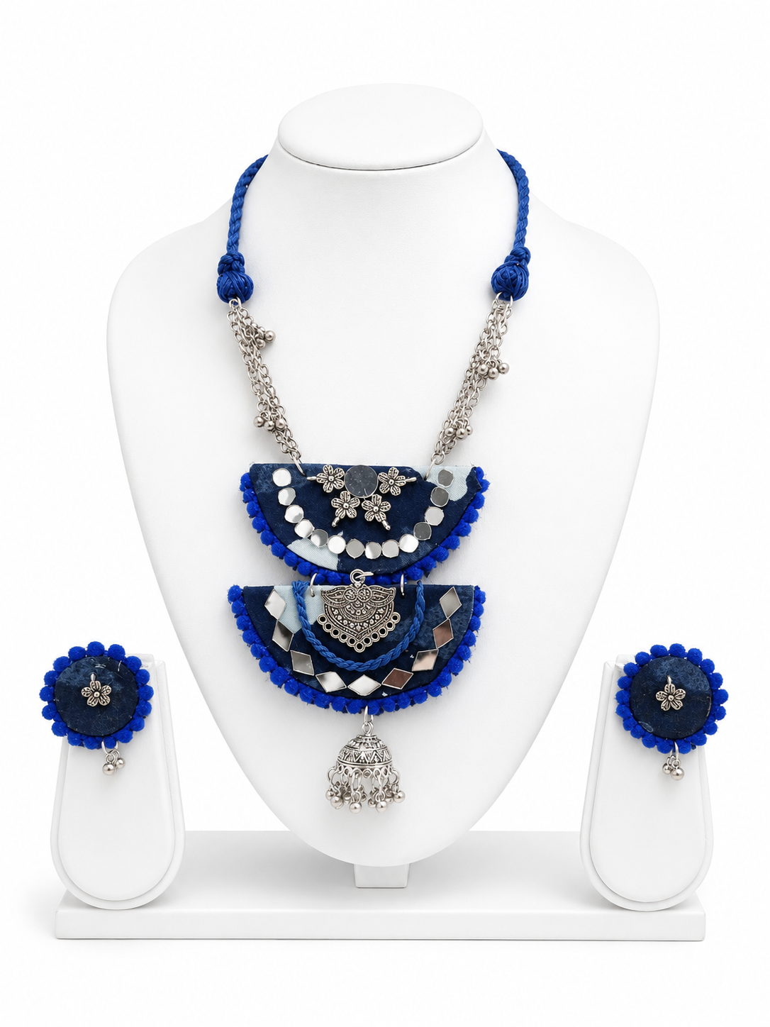 Mirror Muse Tribal Pendant Set