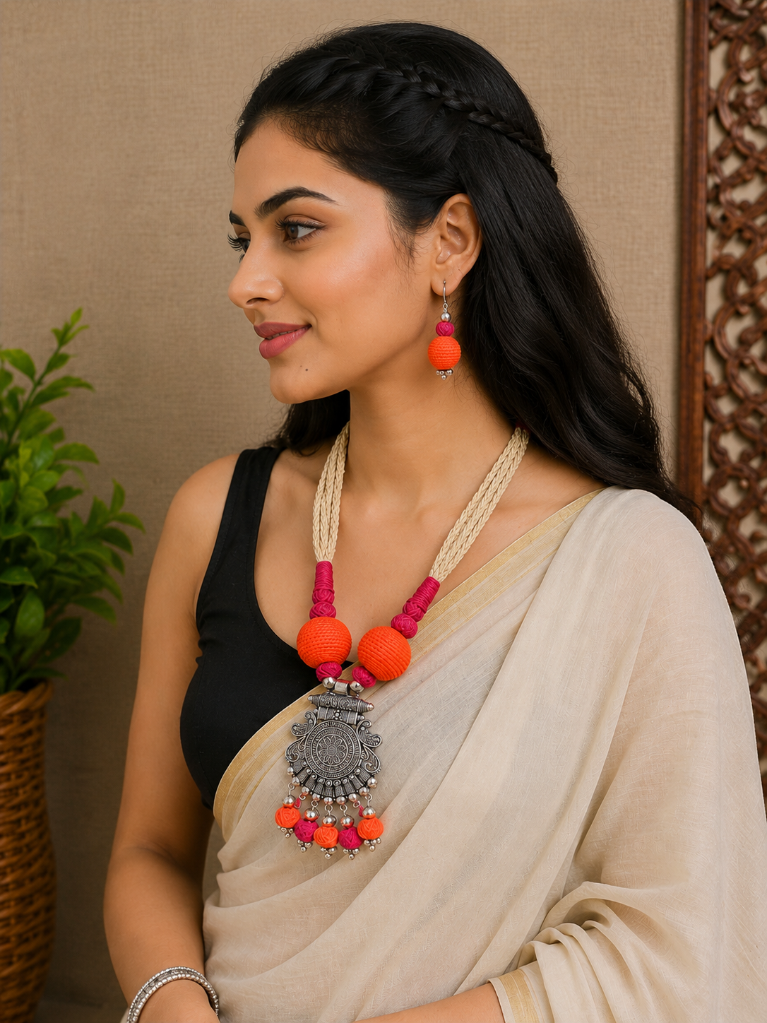 Sunwoven Heritage Pendant Set