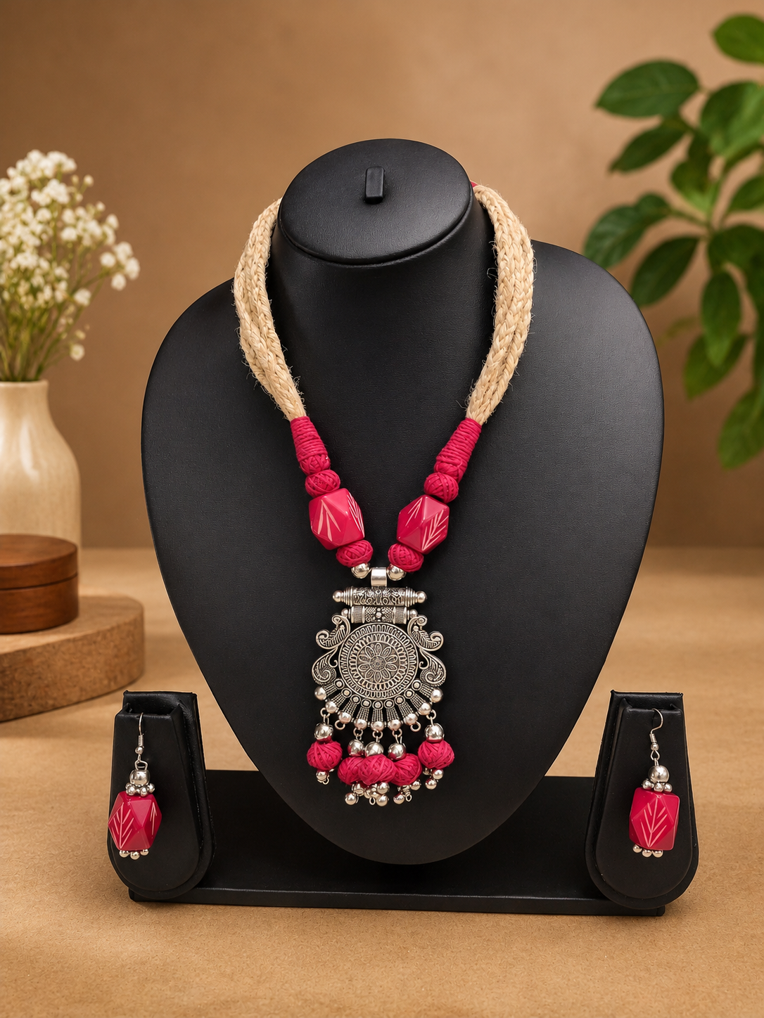 Sunwoven Heritage Pendant Set
