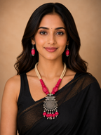 Sunwoven Heritage Pendant Set