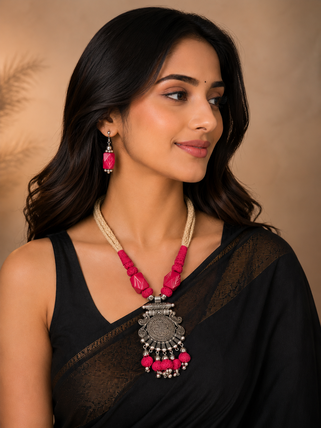 Sunwoven Heritage Pendant Set