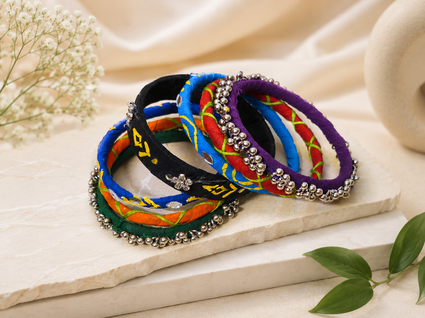 Karigari Ghungroo Bangle Set