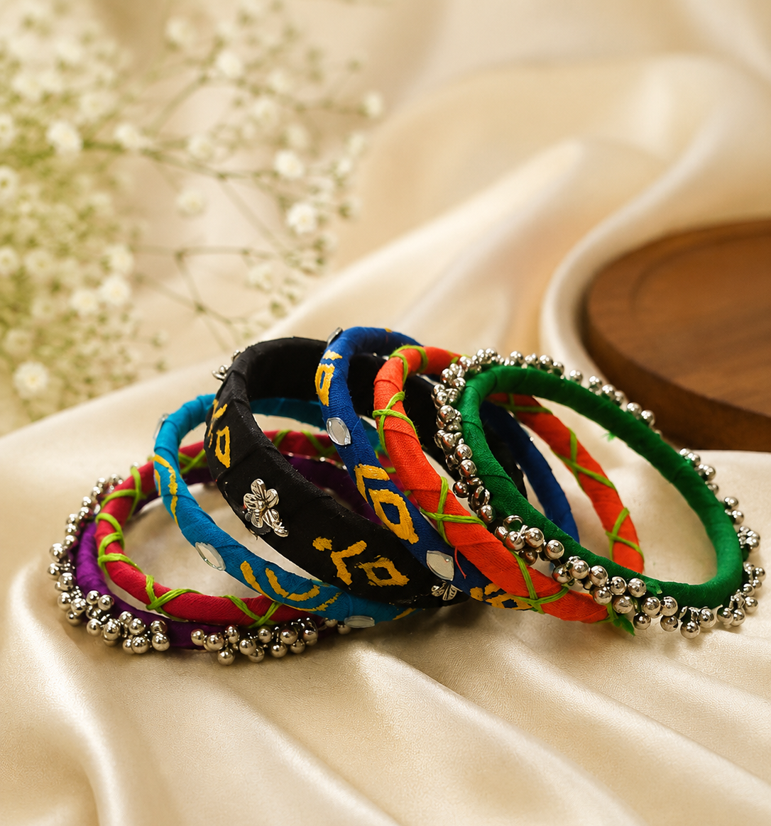 Bloom Handmade Bangle Set