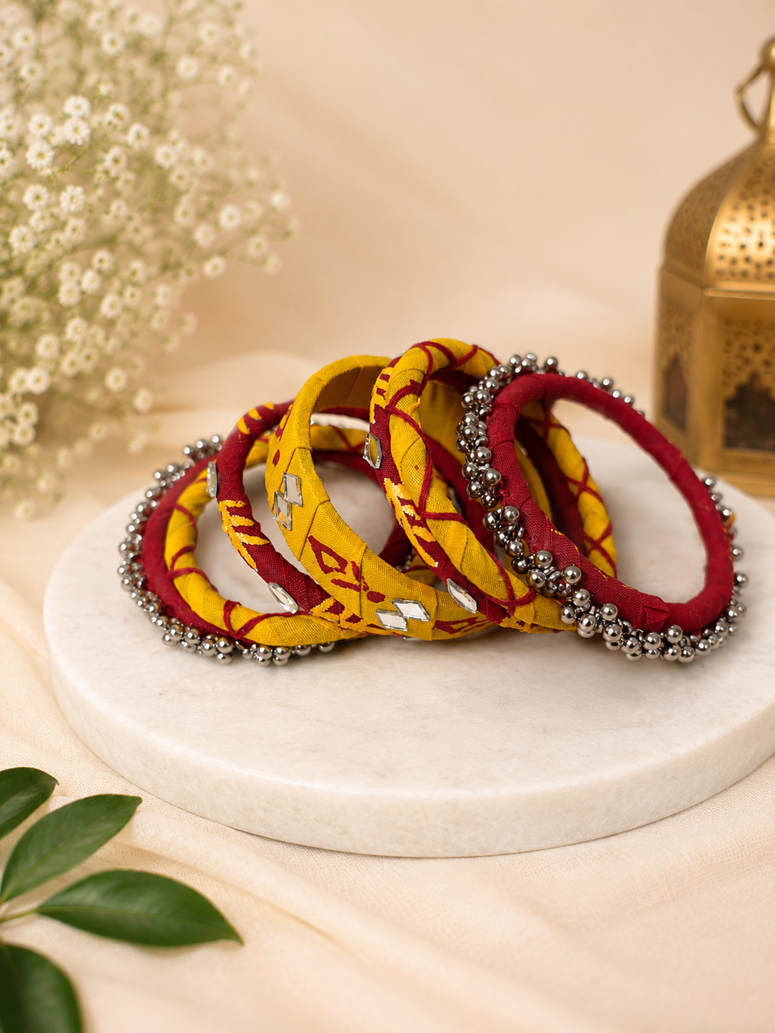 Ghungroo Bangle Set