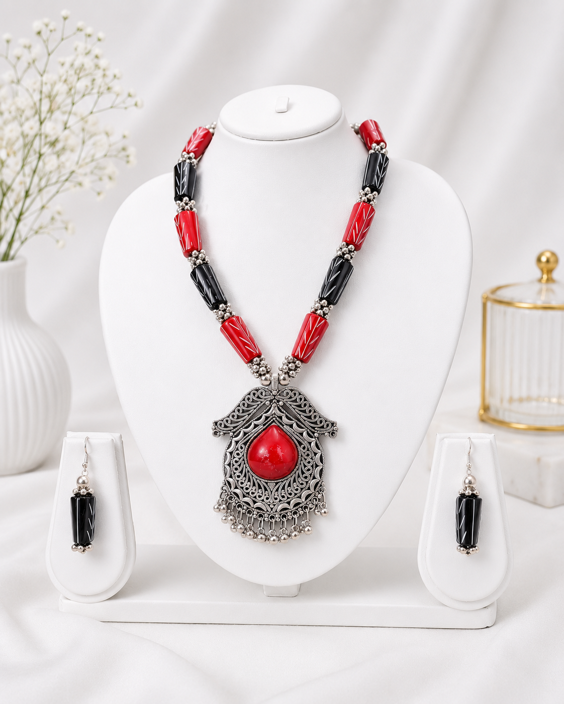 Ember Regal Pendant Set