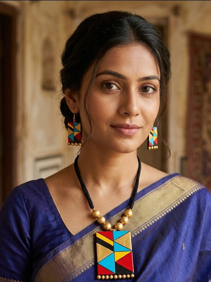 Prism Pop Geometric Jewellery Set
