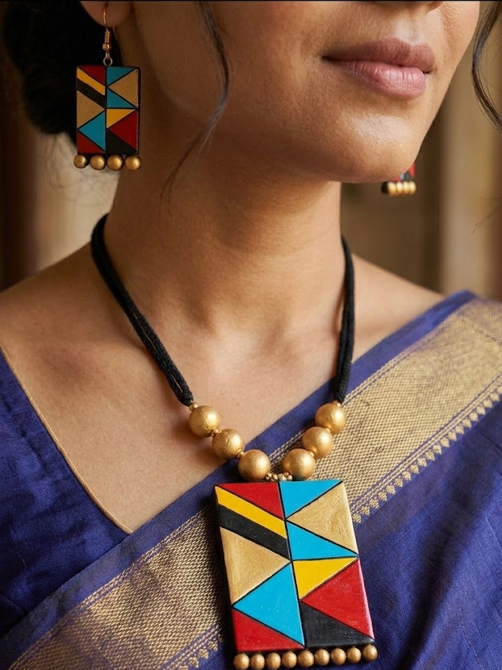 Prism Pop Geometric Jewellery Set