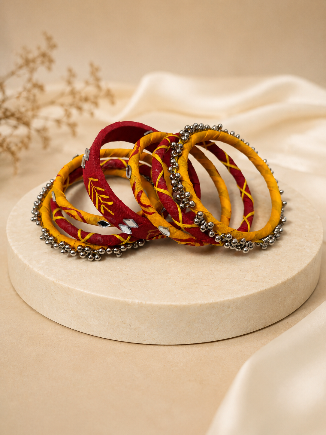 Karigari Ghungroo Bangle Set
