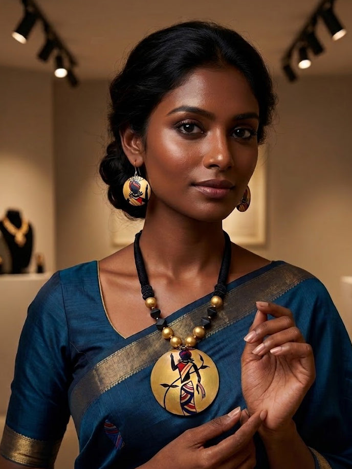 Nomad Art Necklace Set