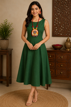 Rangriti Floral Fabric Jewellery Set